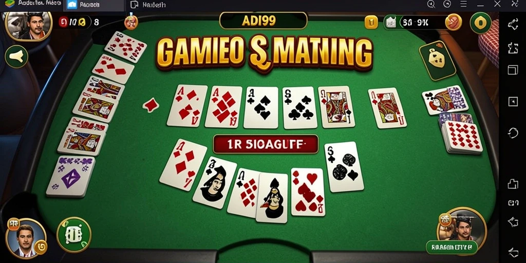 Tampilan gameplay ADI99 dengan grafis menarik dan antarmuka intuitif.