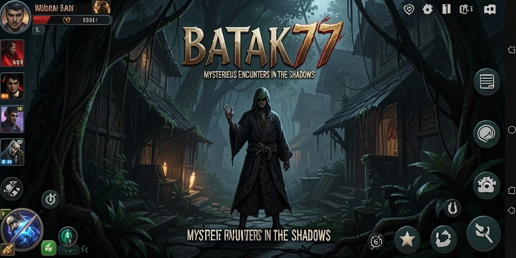Tangkapan layar BATIK77 menunjukkan suasana gameplay horor yang mengerikan.