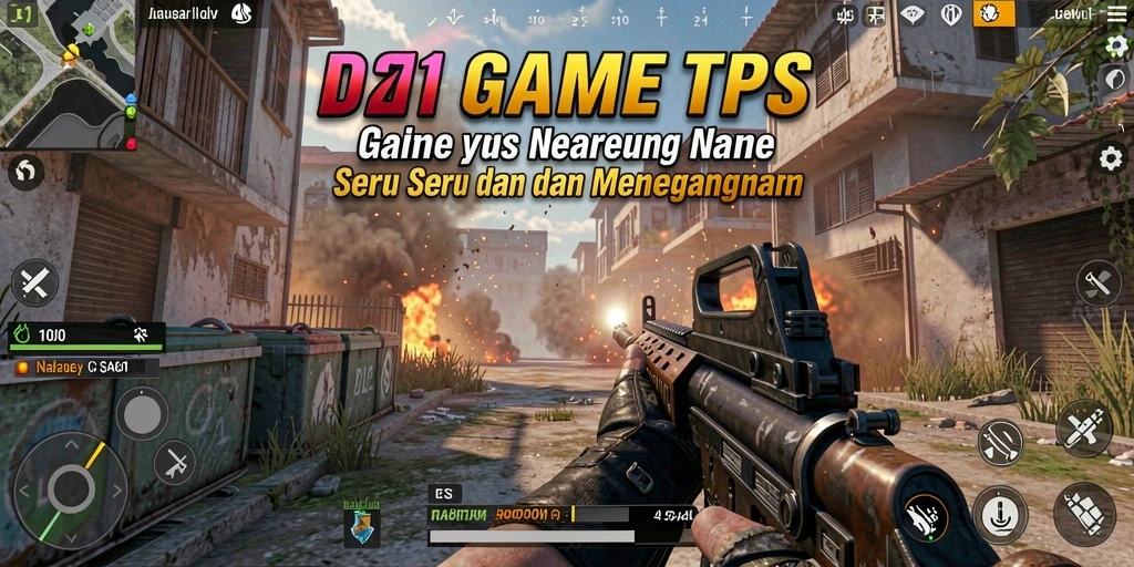 Tampilan gameplay seru dari DYO1 dengan aksi penuh adrenalin.