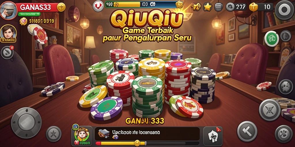 Screenshot gameplay QiuQiu di GANAS33 yang seru dan menantang.