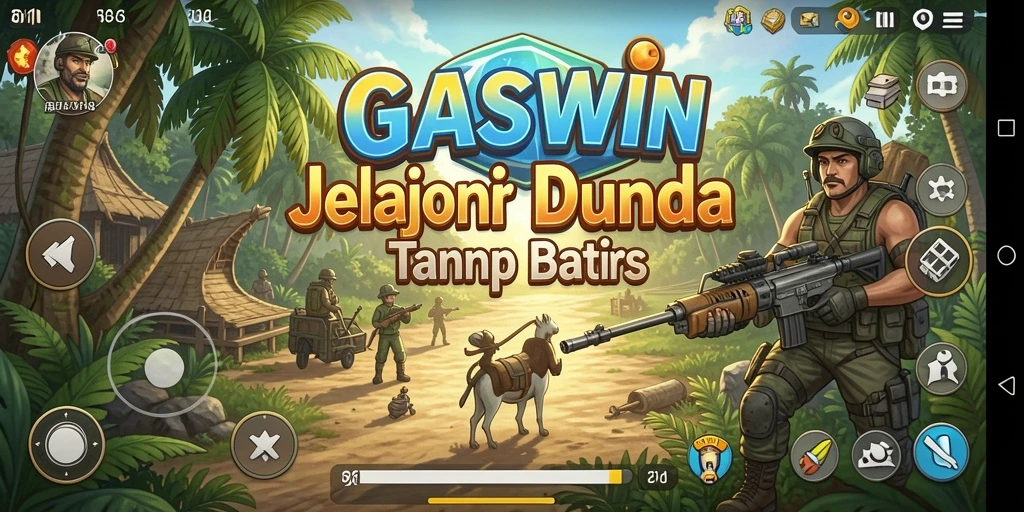 Tampak gameplay GASWIN yang menakjubkan dalam dunia Open World.