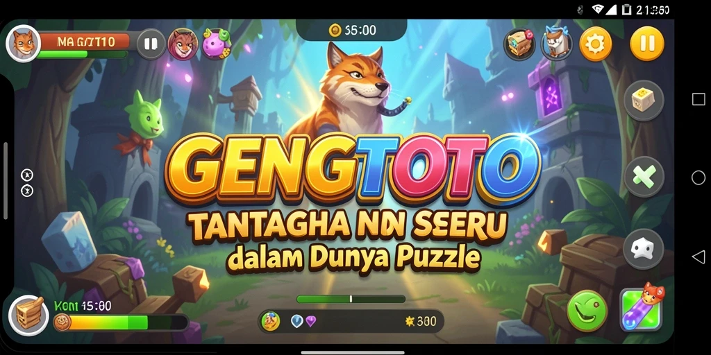 Tangkapan layar GENGTOTO menunjukkan gameplay yang menantang dan menarik.