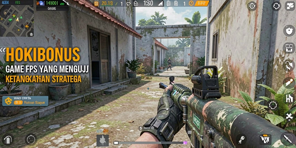 Screenshot gameplay HOKIBONUS yang penuh aksi dan seru.