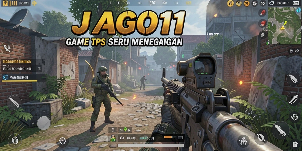 Screenshot gameplay JAGO11 menampilkan aksi seru dan grafis menakjubkan.