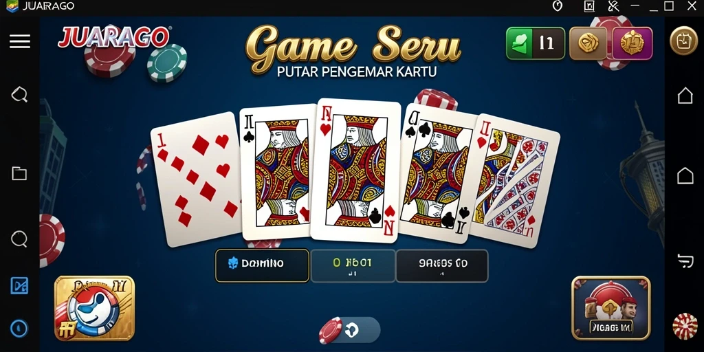Tampilan menarik dari gameplay JUARAGO yang mengasyikkan.