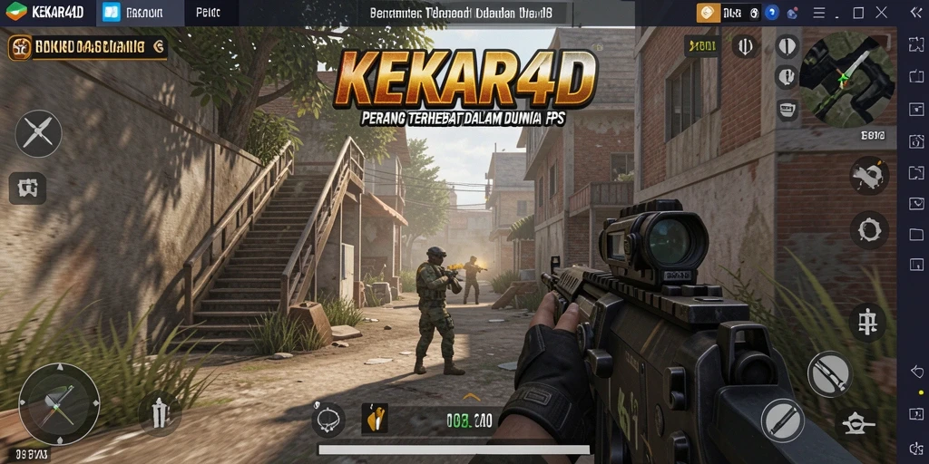 Screenshot gameplay KEKAR4D yang menunjukkan aksi tembak-menembak seru.