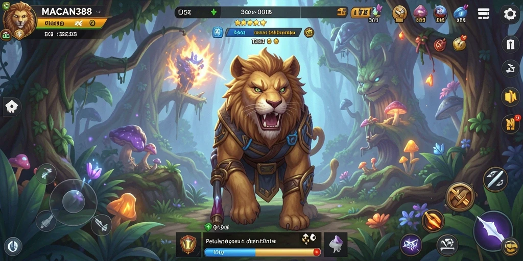 Tampilan gameplay seru dalam dunia <strong>MACAN388</strong> yang penuh petualangan.
