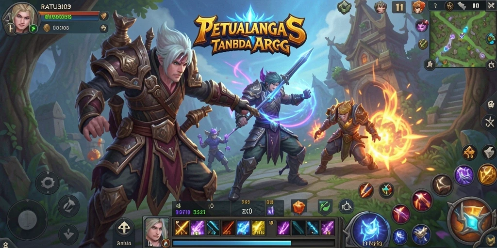 Screenshot utama RATU303 menampilkan aksi gameplay menarik dalam dunia ARPG.